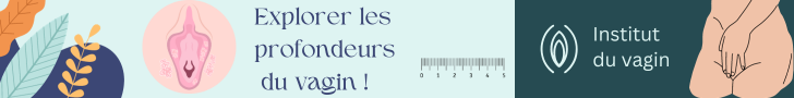 Bannière avec une illustration des organes génitaux féminins